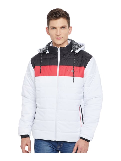 Buy Duke Grey Slim Fit Hooded Jacket for Mens Online @ Tata CLiQ