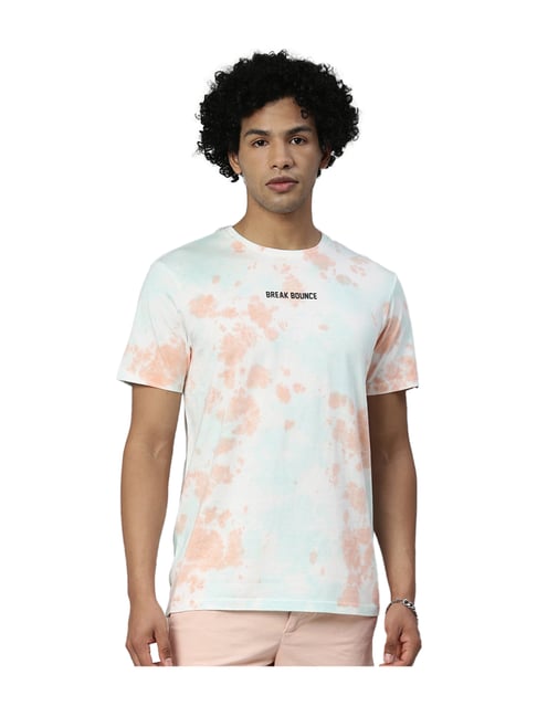Buy Breakbounce Mint Green Printed T 
