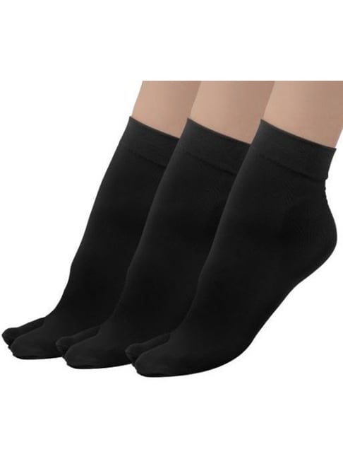 Next2skin NEXT 2 SKIN Black Socks - Pack of 3