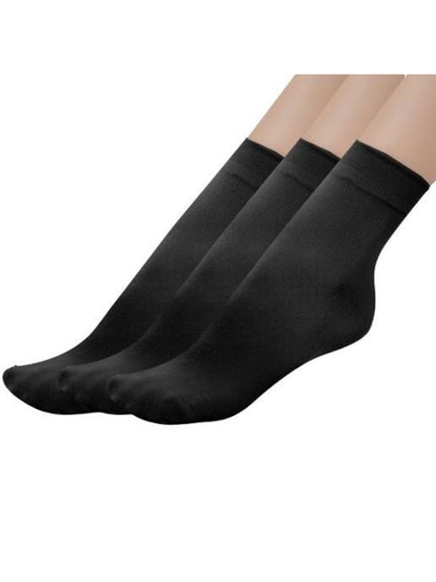 Next2skin NEXT 2 SKIN Black Socks - Pack of 3