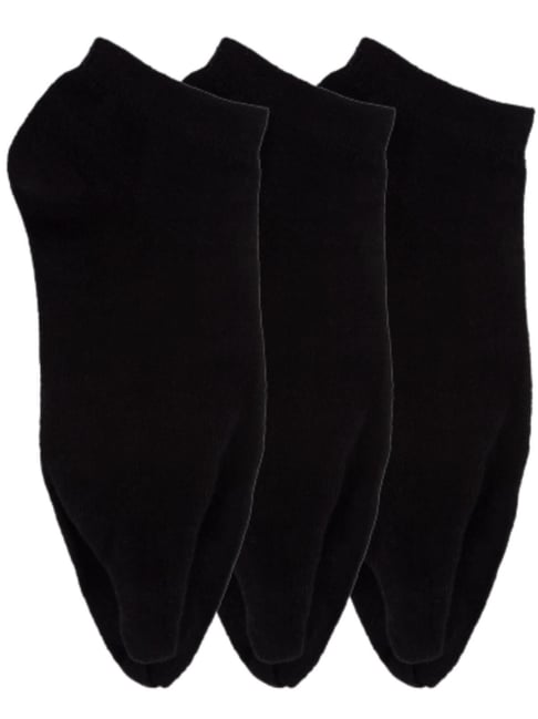 NEXT 2 SKIN Black Socks - Pack of 3