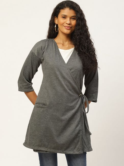 Charcoal hot sale grey shrug