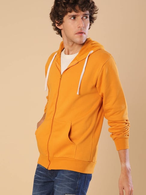 Mustard Yellow Hoodie - Fully Solid