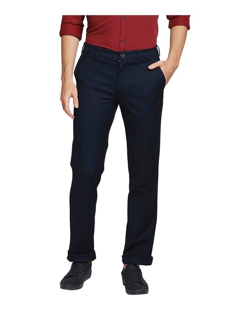 Buy navy blue Trousers  Pants for Women by TRENDYOL Online  Ajiocom