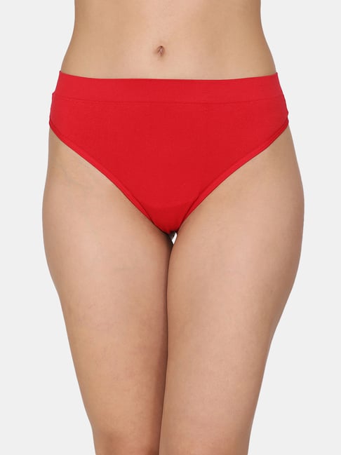 Buy Zivame Red Thongs for Women Online @ Tata CLiQ