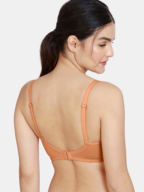 Buy West Vogue by Zivame Orange Non Wired Non Padded T-Shirt Bra for Women  Online @ Tata CLiQ