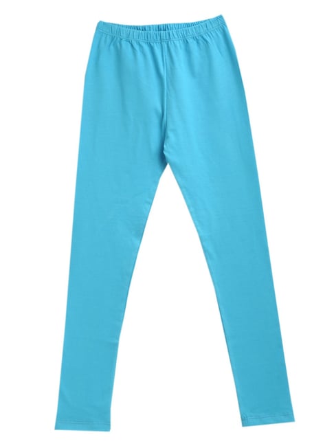 Buy XY Life Kids Blue Cotton Printed Leggings for Girls Clothing Online @  Tata CLiQ