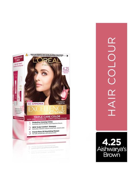 Buy L'Oreal Paris Creme Hair  Aishwarya's Brown (72 ml+100 gm) Online  At Best Price @ Tata CLiQ
