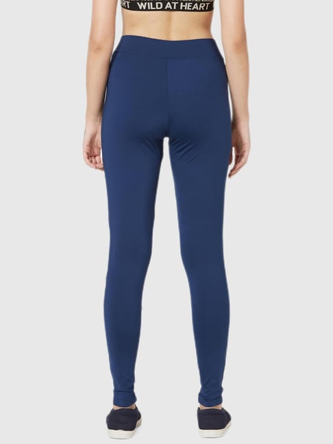 Buy Sweet Dreams Navy Skinny Fit Leggings for Women Online @ Tata CLiQ