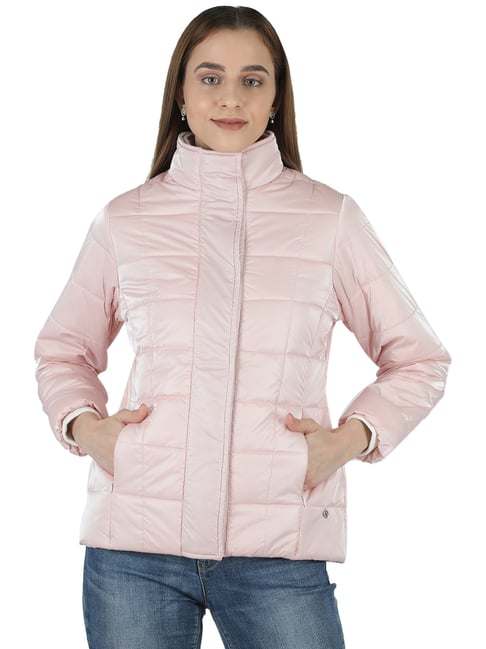 Buy MONTE CARLO Plain Hood Blend Poly Womens Casual Jacket | Shoppers Stop