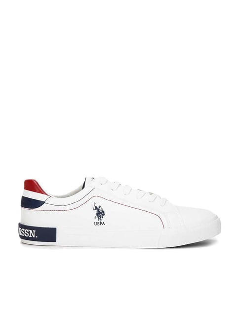 us polo white shoes