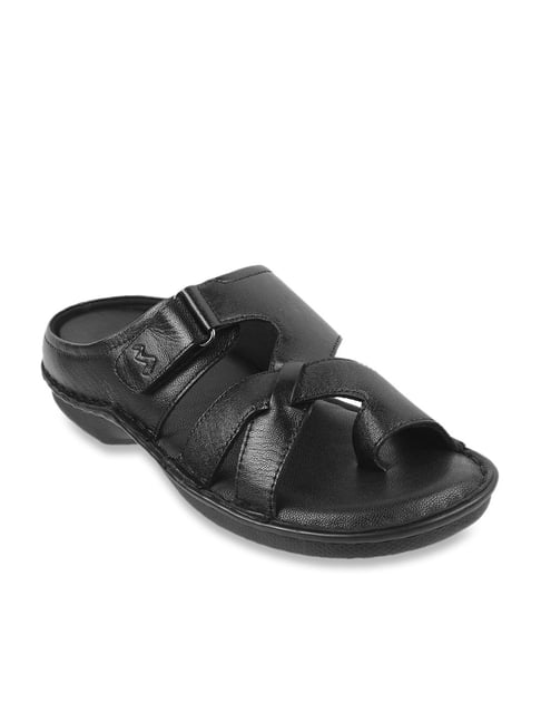 Metro Men's Black Toe Ring Sandals-picture-16
