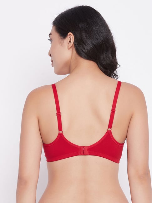 Buy Clovia Red Full Coverage Bra for Women Online @ Tata CLiQ