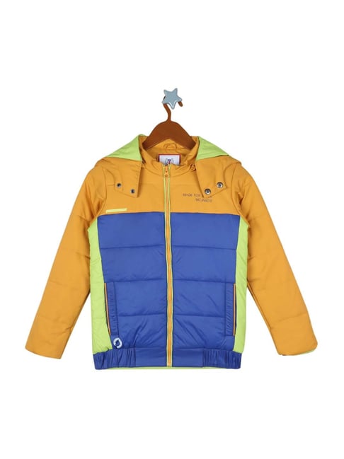 Buy Monte Carlo Boys Colourblocked Hooded Lightweight Padded Jacket -  Jackets for Boys 26271688 | Myntra