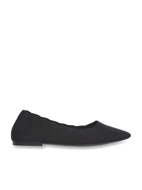 Buy Skechers Women's CLEO Black Flat Ballet for Women at Best