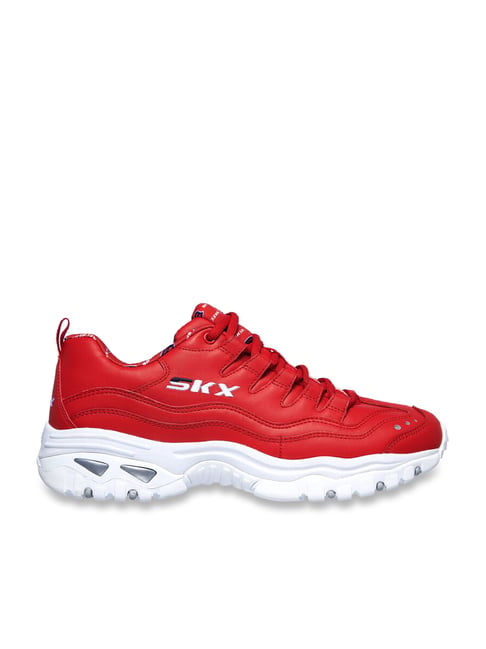 Skechers tone ups clearance mens red