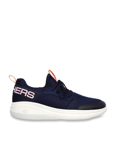 Skechers Men's GO RUN FAST STEADFAST Navy Running Shoes