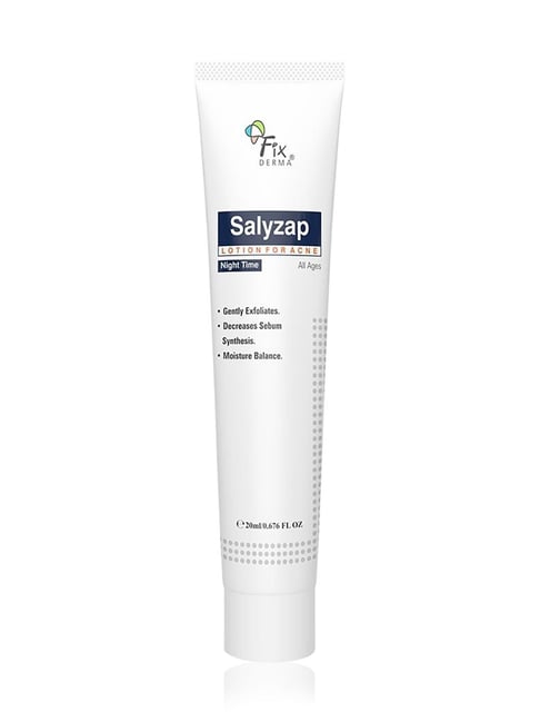 Fixderma Salyzap Lotion Night Time Helps In Moisture Balance Gentle Exfoliates - 20 ml-picture-19