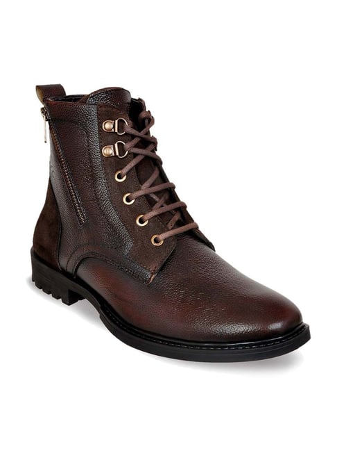 Buy Allen Cooper Men's Brown Casual Boots for Men at Best Price @ Tata CLiQ