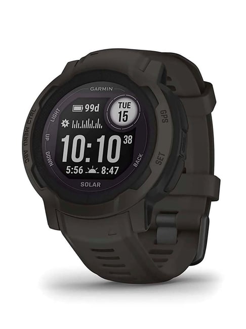 Garmin Instinct Solar Standard Edition Smartwatch (Graphite)