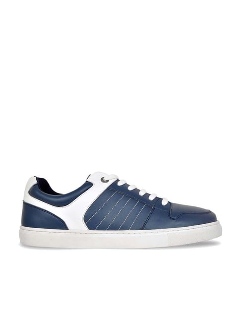 Allen Cooper Men's Blue Casual Sneakers