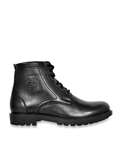 Allen Cooper Men's Black Casual Boots