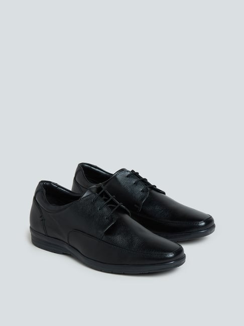 Buy SOLEPLAY by Westside Black Lace-Up Derby Shoes for Online @ Tata CLiQ