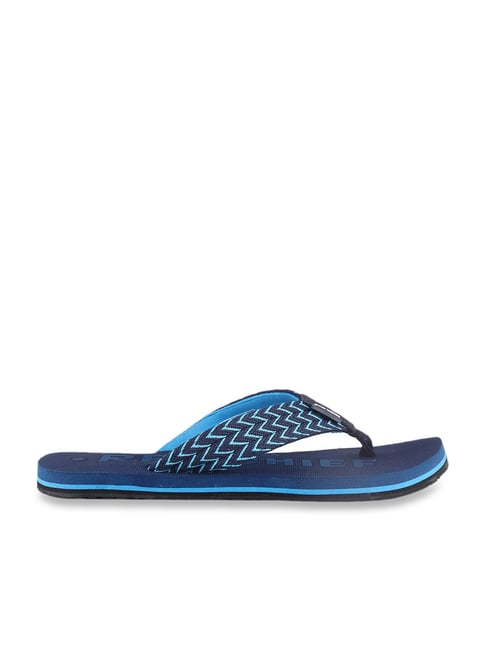 Red Chief Men's Navy Blue Flip Flops