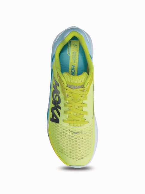 Buy Hoka Men's Rocket X Lime Green Running Shoes for Men at Best Price Tata CLiQ