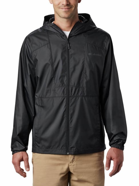 Buy Columbia Black Full Sleeves Polyester Hooded Jacket for Men's Online @  Tata CLiQ