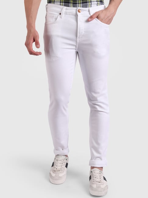 United Colors Of Benetton White Skinny Fit Jeans