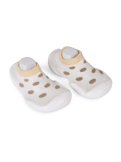 Buy Baby Moo Kids Brown White Pair Of Shoes for Boys Clothing Online Tata CLiQ