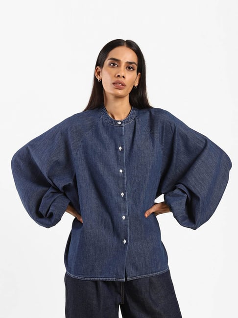 Levi's Indigo Regular Fit Shirt Price in India