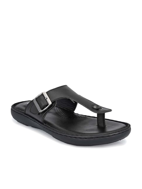 Buy Shences Men s Black Thong Sandals for Men at Best Price Tata