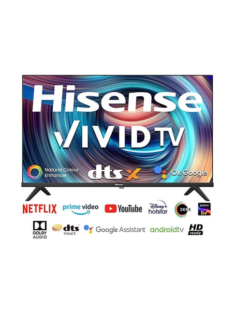 Hisense 80 cm (32 Inches) Android Smart HD Ready LED TV 32E4G (2022 Model, Black) Hisense 80 cm (32 Inches) Android Smart HD Ready LED TV 32E4G (2022 Model, Black)