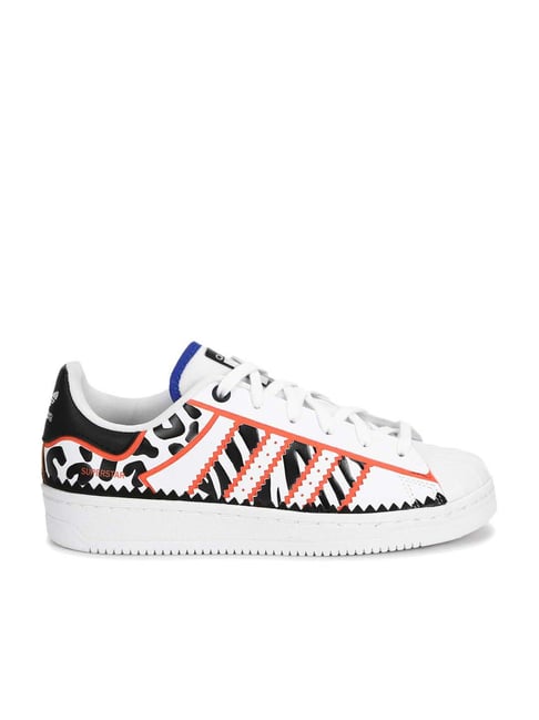 Adidas Originals Women's SUPERSTAR OT TECH White & Black Sneakers