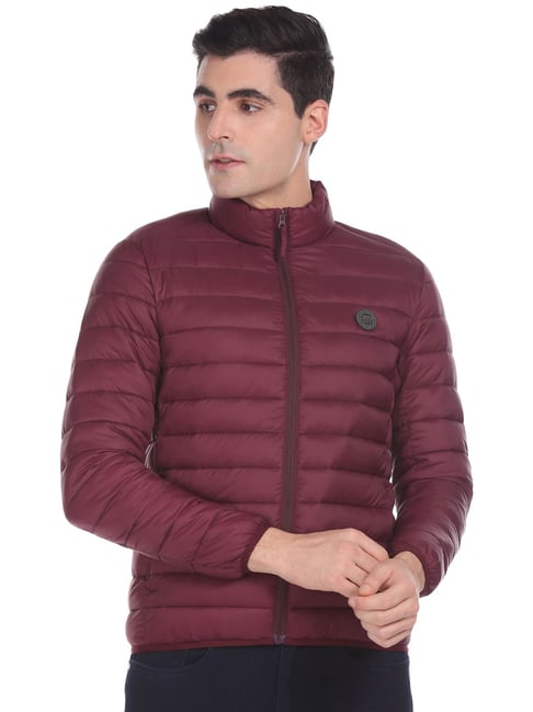 U S Polo Assn U.S. Polo Assn. Wine Regular Fit Quilted Jacket