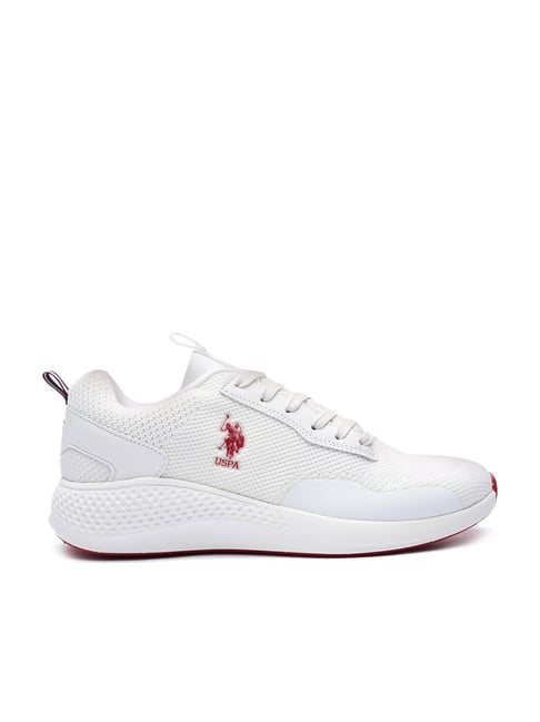 U S Polo Assn U.S. Polo Assn. Men's Graff White Casual Sneakers