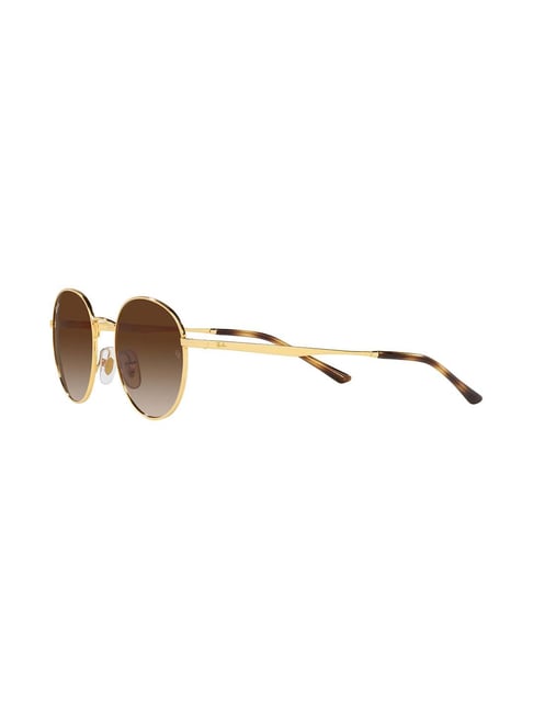 Ray-Ban 0RB3681 Dark Brown Round Sunglasses - 50 mm