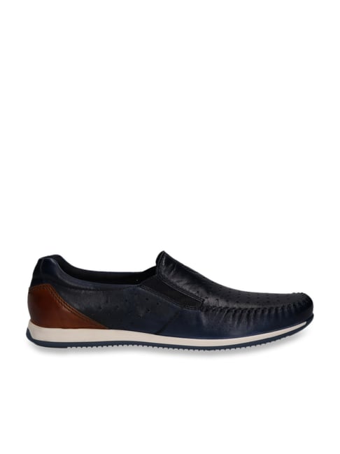 Bugatti Men's Navy Casual Slip-Ons