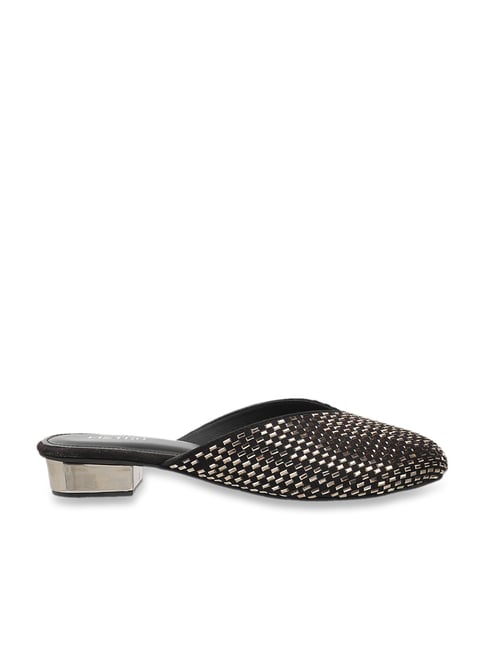 Metro Women's Black Mule Shoes