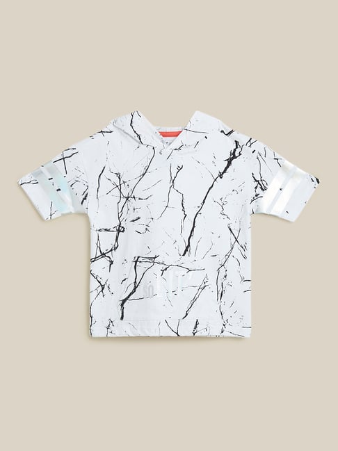 Off white outlet marble t shirt