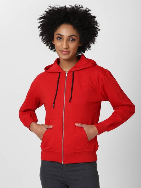 Forever 21 red hoodie hotsell