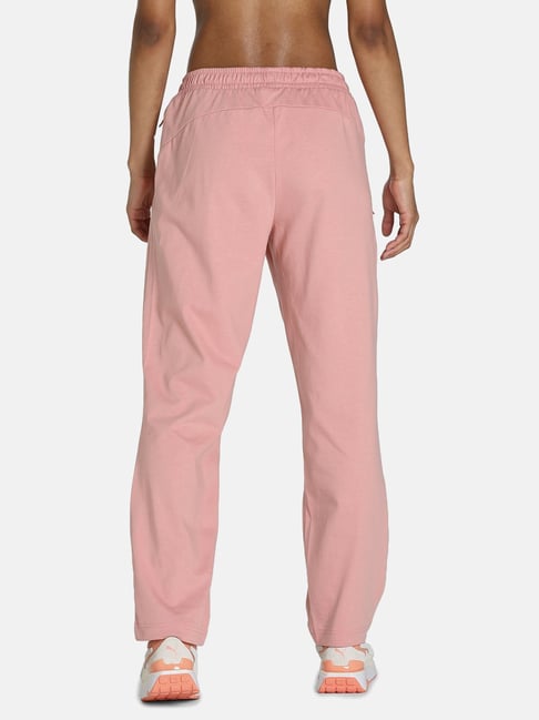 Buy Puma Pink Slim Fit Cotton Sweat Pants for Women's Online @ Tata CLiQ