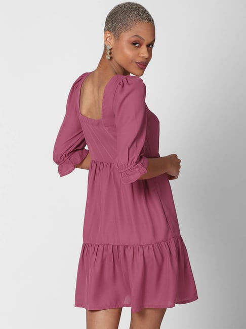 Buy Forever 21 Purple Regular Fit Dress for Women Online Tata CLiQ