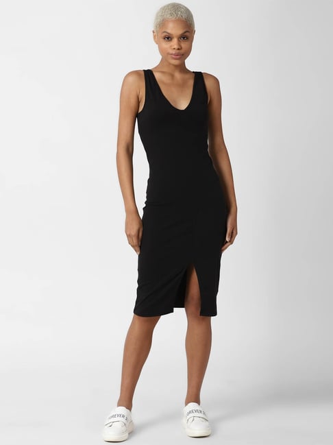 Forever 21 Black Slim Fit Dress