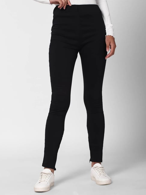 Forever 21 Black Regular Fit Pants