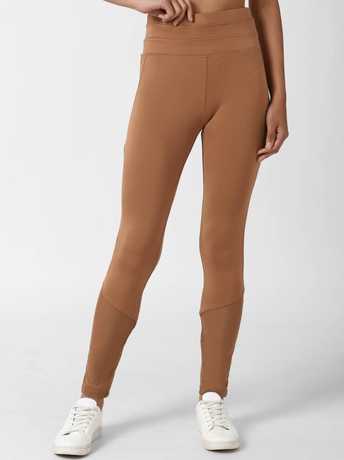 Buy Zelocity High Rise High Stretch Legging  Brown at Rs598 online   Activewear online