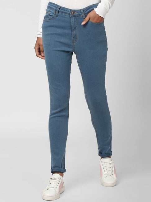 Forever 21 Blue Regular Fit Jeans