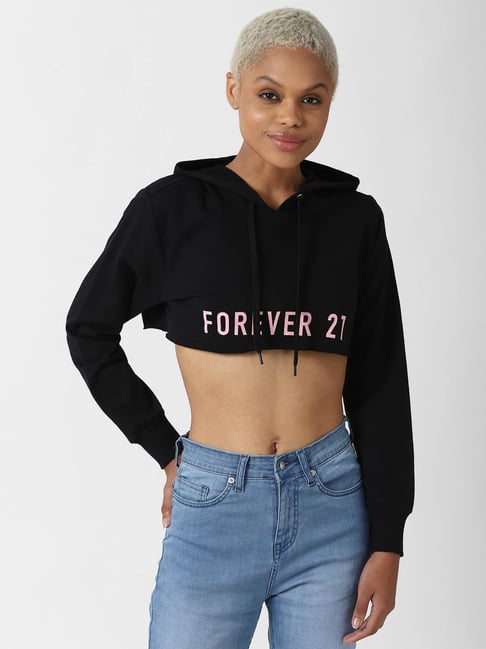 Forever 21 store cropped sweatshirt